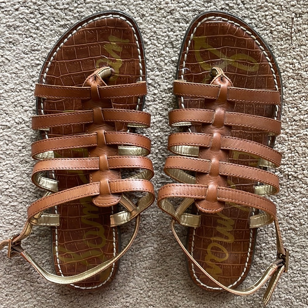 Sam Edelman, brown sandal, 7.5